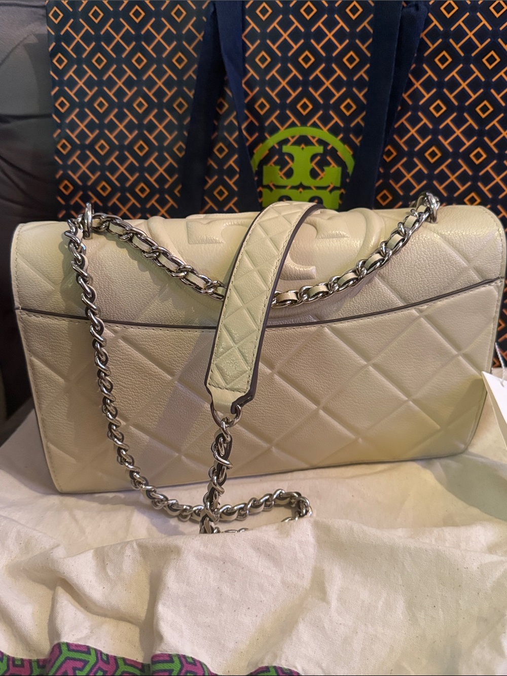 NWT TORY BURCH FLEMING SHOULDER BAG - Picture 16 of 17